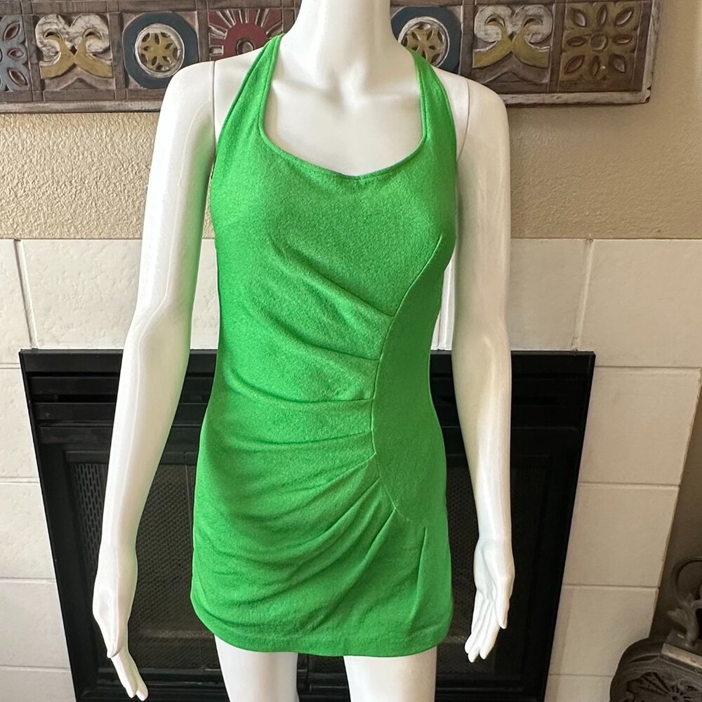 Vtg green SEA LURE OF CALIFORNIA One-Piece Swimsuit Bathing Suit Size 16/38